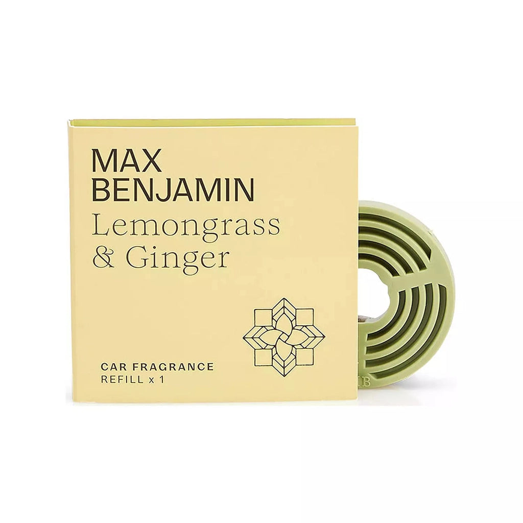 Max Benjamin - Lemongrass & Ginger Luxury Car Fragrance-Nook & Cranny Gift Store-2019 National Gift Store Of The Year-Ireland-Gift Shop