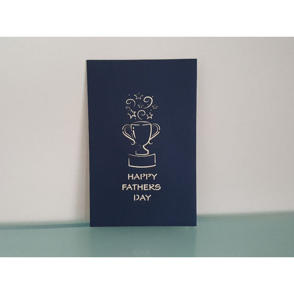 3d Pop up Card - Happy Father's Day (Cup)-Nook & Cranny Gift Store-2019 National Gift Store Of The Year-Ireland-Gift Shop