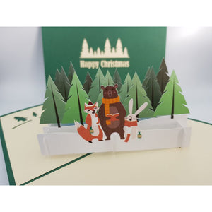 3d Pop up Card - Christmas Carol-Nook & Cranny Gift Store-2019 National Gift Store Of The Year-Ireland-Gift Shop