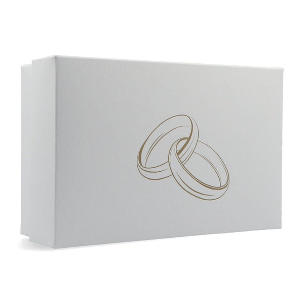 Gift Box or Memory Box - Wedding Rings design with matching card-Nook & Cranny Gift Store-2019 National Gift Store Of The Year-Ireland-Gift Shop