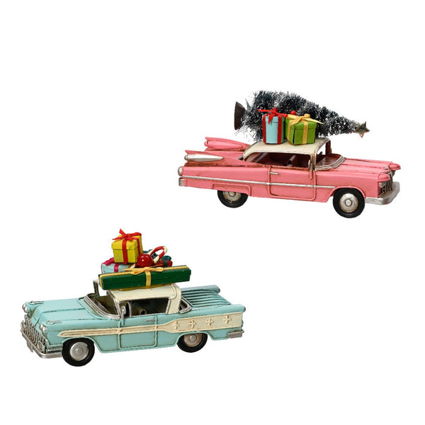 Metal Christmas Car-Nook & Cranny Gift Store-2019 National Gift Store Of The Year-Ireland-Gift Shop