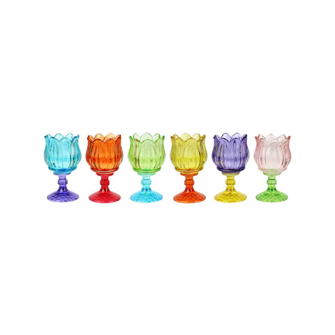 Stained Glass Tealight Holder - Tulip-Nook & Cranny Gift Store-2019 National Gift Store Of The Year-Ireland-Gift Shop