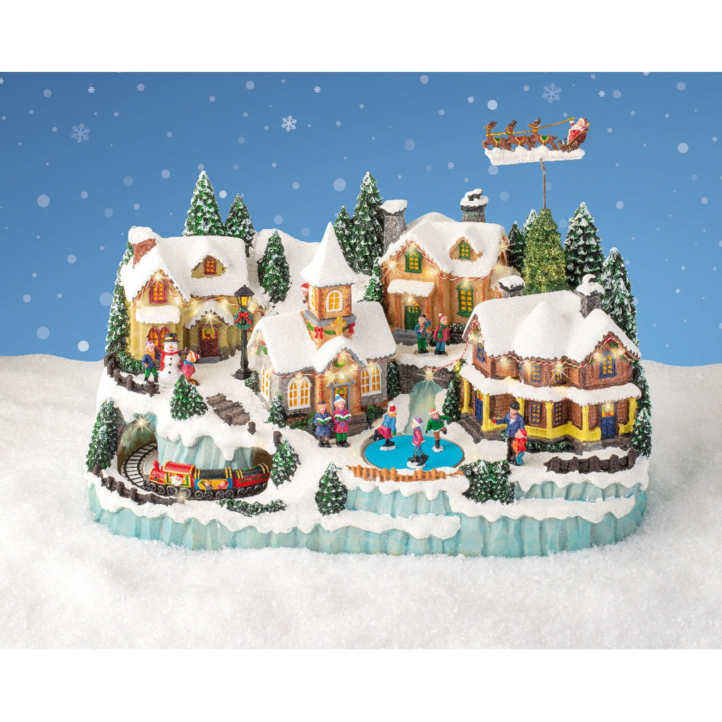 Micro LED Polyresin Winter Scenery-Nook & Cranny Gift Store-2019 National Gift Store Of The Year-Ireland-Gift Shop