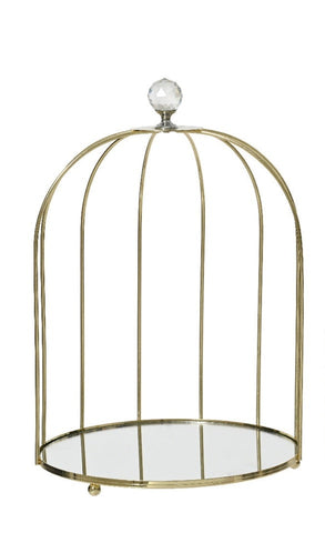 Iron Birdcage Mirrored Tray...-Nook & Cranny Gift Store-2019 National Gift Store Of The Year-Ireland-Gift Shop