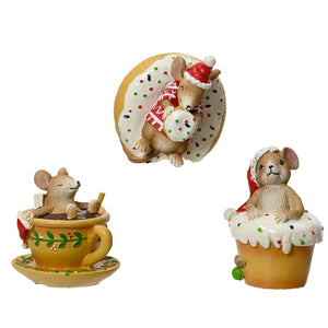 Sweet Christmas Mice Ornaments-Nook & Cranny Gift Store-2019 National Gift Store Of The Year-Ireland-Gift Shop