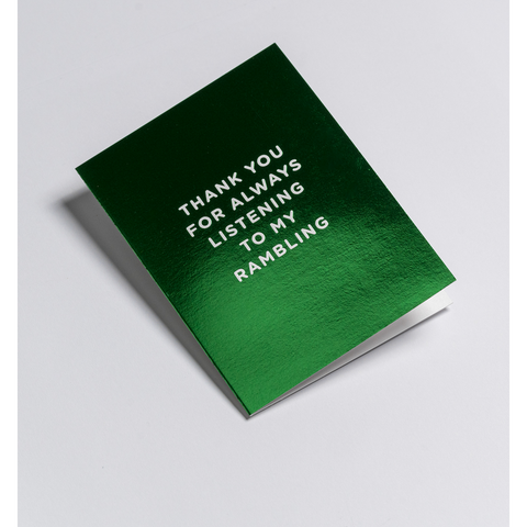 Thank you for always listening...-Nook & Cranny Gift Store-2019 National Gift Store Of The Year-Ireland-Gift Shop