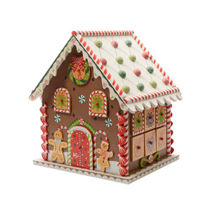 Wooden Advent Calender - Gingerbread House-Nook & Cranny Gift Store-2019 National Gift Store Of The Year-Ireland-Gift Shop