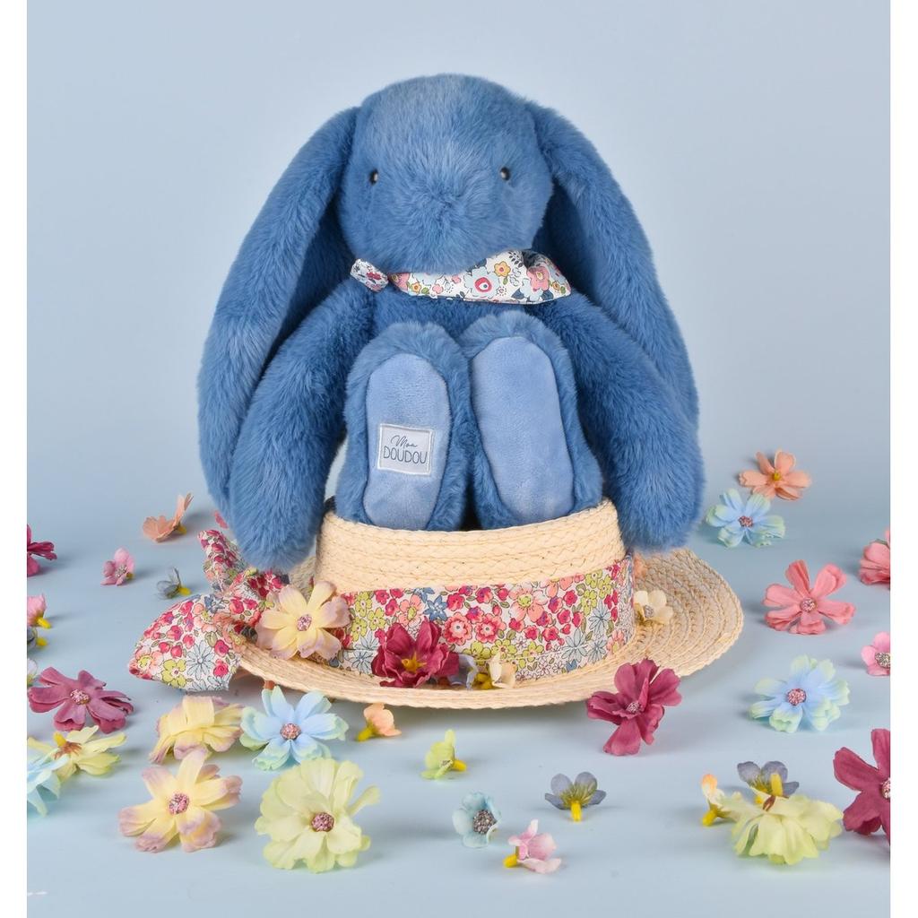 Soft Cuddly Bunny - Blue-Nook & Cranny Gift Store-2019 National Gift Store Of The Year-Ireland-Gift Shop