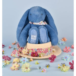 Soft Cuddly Bunny - Blue-Nook & Cranny Gift Store-2019 National Gift Store Of The Year-Ireland-Gift Shop