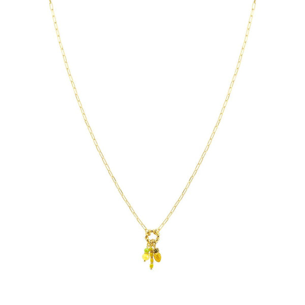 Summer Breeze Necklace - Gold Style & Pineapple-Nook & Cranny Gift Store-2019 National Gift Store Of The Year-Ireland-Gift Shop