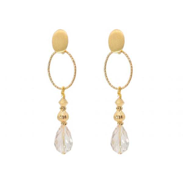 Atelier Or Link Earrings - Stud-Nook & Cranny Gift Store-2019 National Gift Store Of The Year-Ireland-Gift Shop