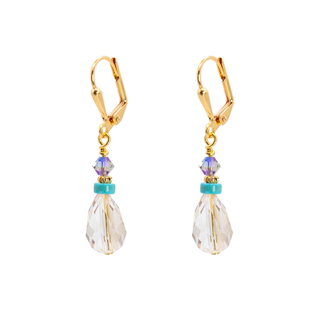 Wild Fire Small Drop Earrings-Nook & Cranny Gift Store-2019 National Gift Store Of The Year-Ireland-Gift Shop