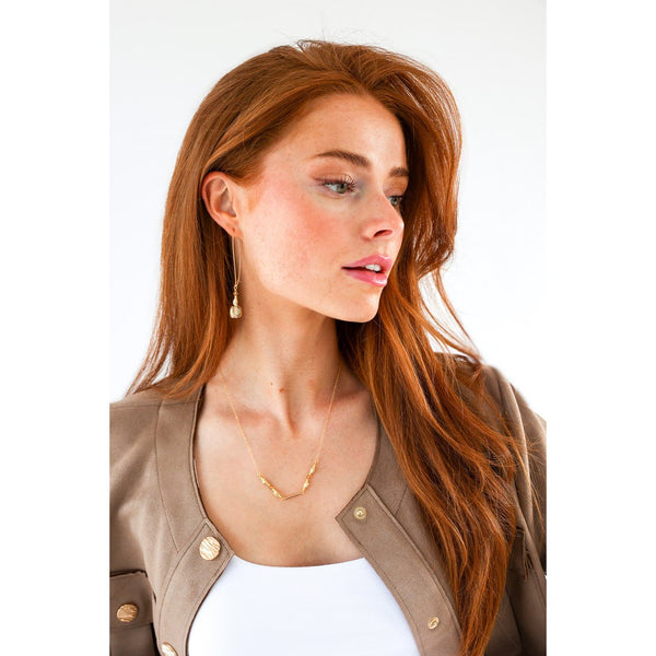 Amara Barrel Earrings - Long-Nook & Cranny Gift Store-2019 National Gift Store Of The Year-Ireland-Gift Shop