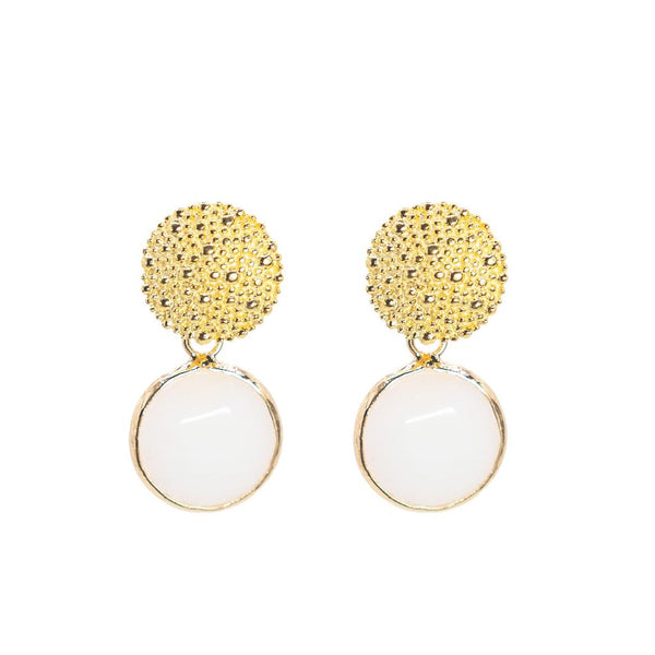 Aoibhianne Evening Quartz Drop Earrings-Nook & Cranny Gift Store-2019 National Gift Store Of The Year-Ireland-Gift Shop