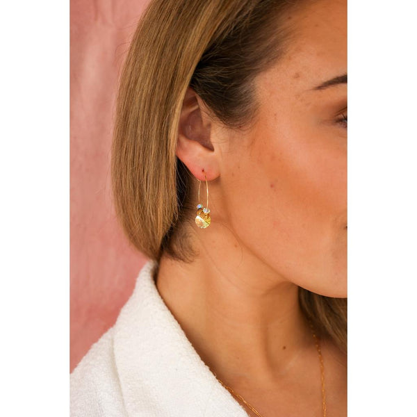 Aoibhianne Glow Hoop Earrings-Nook & Cranny Gift Store-2019 National Gift Store Of The Year-Ireland-Gift Shop