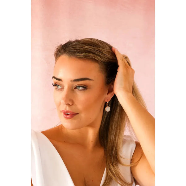Aoibhianne Quartz Drop Earrings - Short-Nook & Cranny Gift Store-2019 National Gift Store Of The Year-Ireland-Gift Shop
