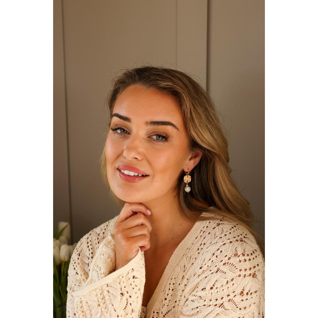 Aoibhianne Evening Quartz Drop Earrings-Nook & Cranny Gift Store-2019 National Gift Store Of The Year-Ireland-Gift Shop