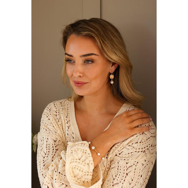 Aoibhianne Evening Quartz Drop Earrings-Nook & Cranny Gift Store-2019 National Gift Store Of The Year-Ireland-Gift Shop