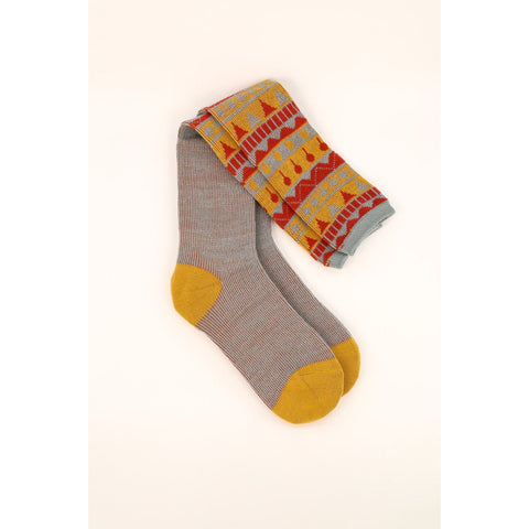 Fair Isle Triangle Boot Socks - Ice-Nook & Cranny Gift Store-2019 National Gift Store Of The Year-Ireland-Gift Shop