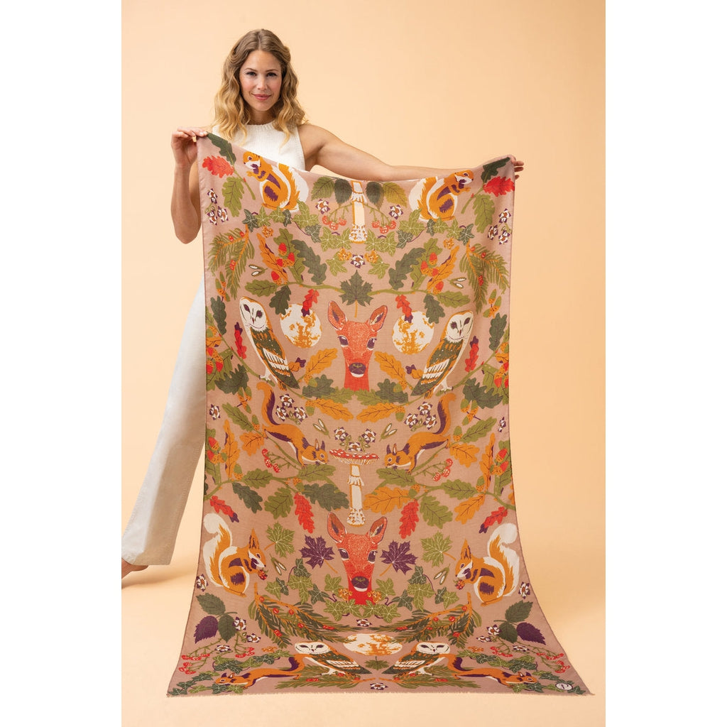 Enchanted Evening Print Scarf-Nook & Cranny Gift Store-2019 National Gift Store Of The Year-Ireland-Gift Shop