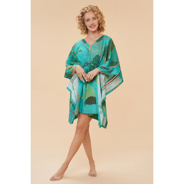 Beach Cover Up - Secret Paradise (Aqua)-Nook & Cranny Gift Store-2019 National Gift Store Of The Year-Ireland-Gift Shop