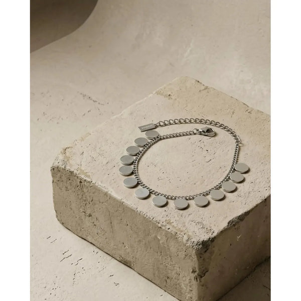 NORA Silver Stainless Steel Multi Bracelet - (Waterproof) - 7021-Nook & Cranny Gift Store-2019 National Gift Store Of The Year-Ireland-Gift Shop