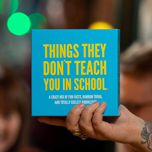Trivia games - Things they don't teach you in school-Nook & Cranny Gift Store-2019 National Gift Store Of The Year-Ireland-Gift Shop