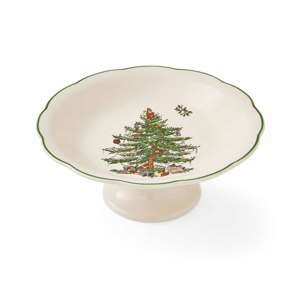 Sculpted Footed Candy Dish - Christmas Tree-Nook & Cranny Gift Store-2019 National Gift Store Of The Year-Ireland-Gift Shop