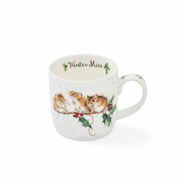 Wrendale Designs Mug - Winter Mice-Nook & Cranny Gift Store-2019 National Gift Store Of The Year-Ireland-Gift Shop
