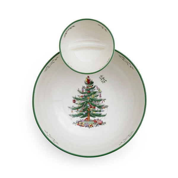 Tiered Crudite & Dip Bowl - Christmas Tree-Nook & Cranny Gift Store-2019 National Gift Store Of The Year-Ireland-Gift Shop