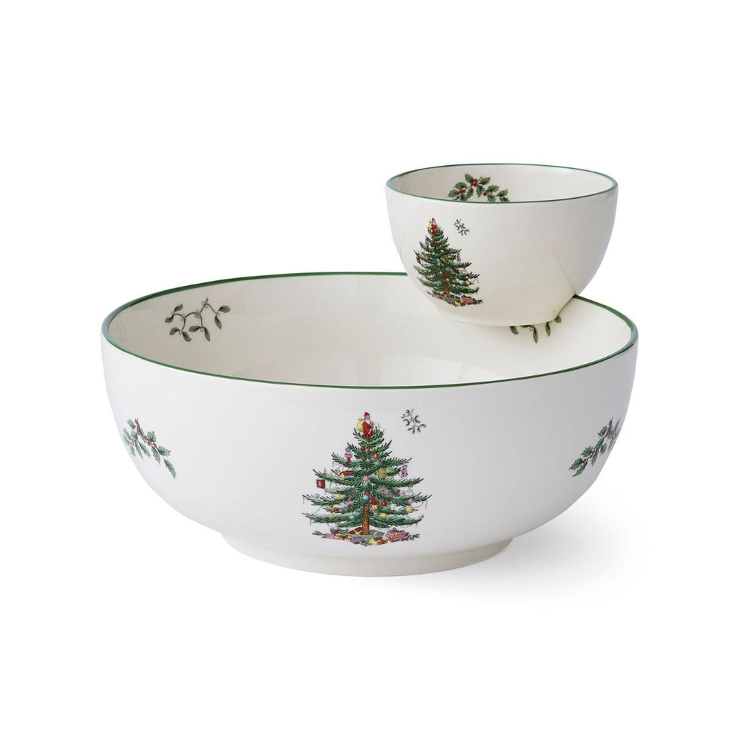 Tiered Crudite & Dip Bowl - Christmas Tree-Nook & Cranny Gift Store-2019 National Gift Store Of The Year-Ireland-Gift Shop