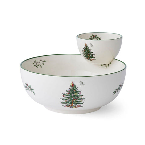 Tiered Crudite & Dip Bowl - Christmas Tree-Nook & Cranny Gift Store-2019 National Gift Store Of The Year-Ireland-Gift Shop