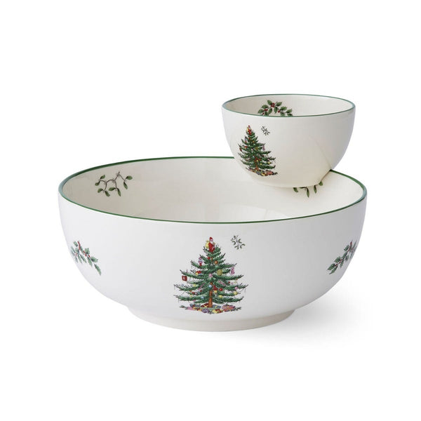 Tiered Crudite & Dip Bowl - Christmas Tree-Nook & Cranny Gift Store-2019 National Gift Store Of The Year-Ireland-Gift Shop