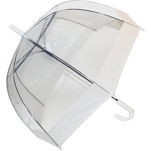Everyday Dome Umbrella - White Band-Nook & Cranny Gift Store-2019 National Gift Store Of The Year-Ireland-Gift Shop