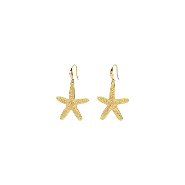 Starfish Shaped Earrings - Gold Style-Nook & Cranny Gift Store-2019 National Gift Store Of The Year-Ireland-Gift Shop