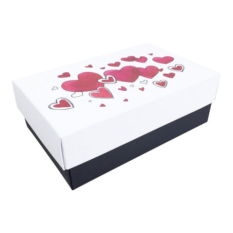 Gift Box or Memory Box - Heart design with matching card (Medium)-Nook & Cranny Gift Store-2019 National Gift Store Of The Year-Ireland-Gift Shop