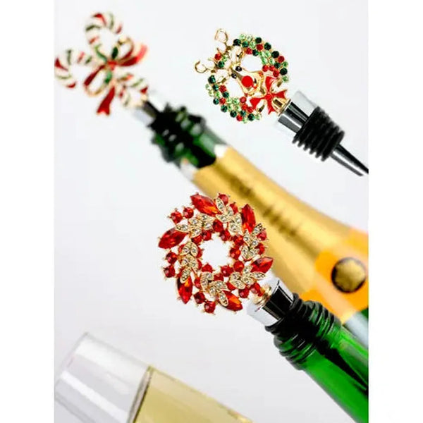 Luxurious Christmas Bottle Stopper-Nook & Cranny Gift Store-2019 National Gift Store Of The Year-Ireland-Gift Shop