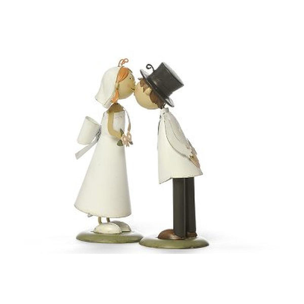 Kissing Bridal Couple (Magnetic heads) ...-Nook & Cranny Gift Store-2019 National Gift Store Of The Year-Ireland-Gift Shop