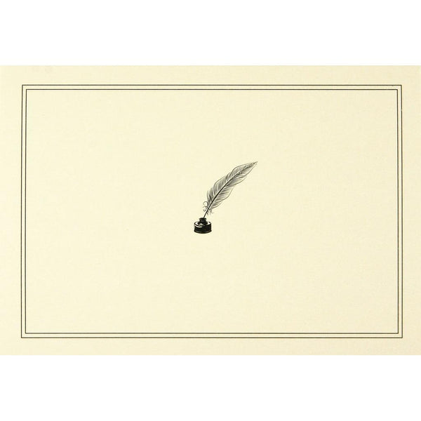 Box Set 14 Thank You Note Cards - Quill Pen & Ink-Nook & Cranny Gift Store-2019 National Gift Store Of The Year-Ireland-Gift Shop