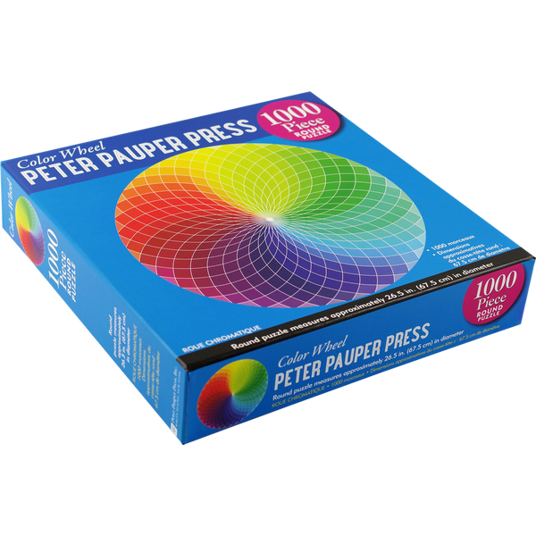 Colour Wheel Round Jigsaw Puzzle (1000 Piece)-Nook & Cranny Gift Store-2019 National Gift Store Of The Year-Ireland-Gift Shop