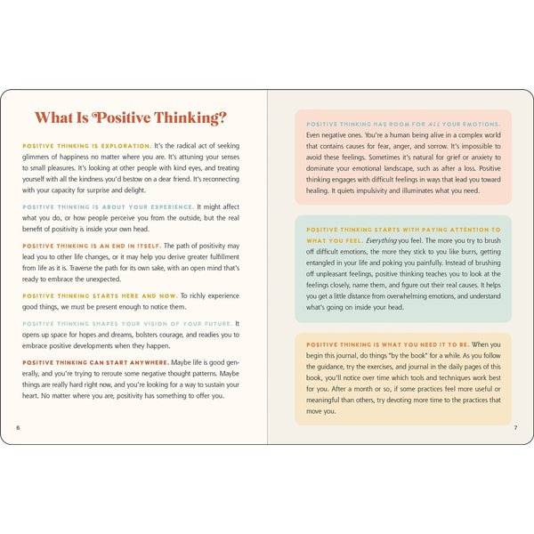 Positive Thinking - A Five Minute Journal-Nook & Cranny Gift Store-2019 National Gift Store Of The Year-Ireland-Gift Shop