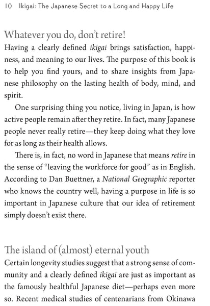 Ikigai : The Japanese secret to a long and happy life (Hardback)-Nook & Cranny Gift Store-2019 National Gift Store Of The Year-Ireland-Gift Shop