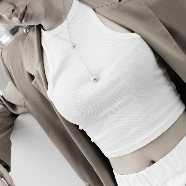 Tabitha Adjustable Necklace - Silver-Nook & Cranny Gift Store-2019 National Gift Store Of The Year-Ireland-Gift Shop