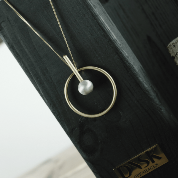 Vanity Interstellar Adjustable Necklace - Silver & Gold-Nook & Cranny Gift Store-2019 National Gift Store Of The Year-Ireland-Gift Shop