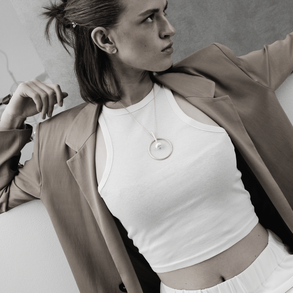 Vanity Interstellar Adjustable Necklace - Gold & Silver-Nook & Cranny Gift Store-2019 National Gift Store Of The Year-Ireland-Gift Shop