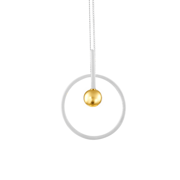 Vanity Interstellar Adjustable Necklace - Gold & Silver-Nook & Cranny Gift Store-2019 National Gift Store Of The Year-Ireland-Gift Shop