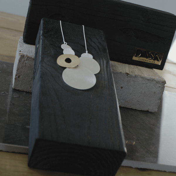 Alaya Adjustable 2-Tone Necklace - Abstract-Nook & Cranny Gift Store-2019 National Gift Store Of The Year-Ireland-Gift Shop