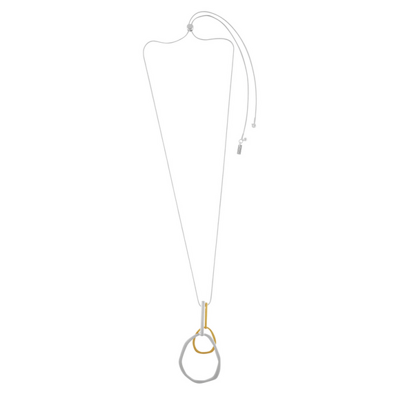 Elysian Adjustable Necklace - Gold & Silver-Nook & Cranny Gift Store-2019 National Gift Store Of The Year-Ireland-Gift Shop