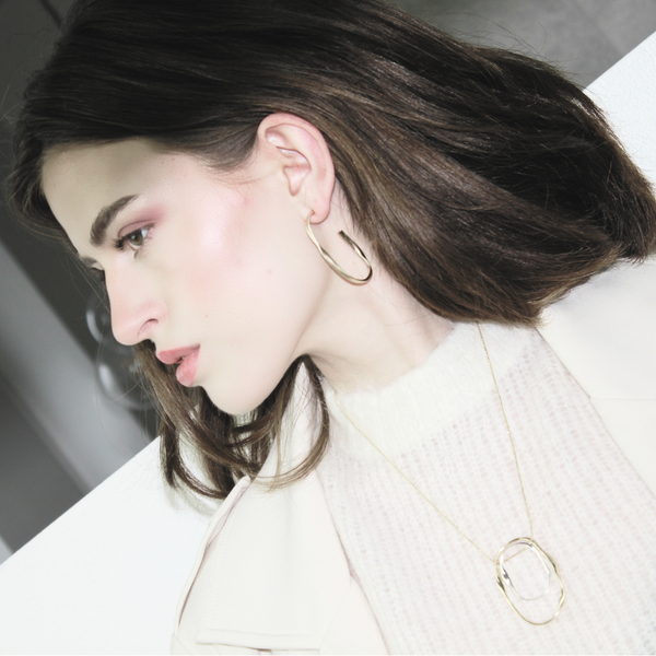 Elysian Adjustable 2-Tone Necklace-Nook & Cranny Gift Store-2019 National Gift Store Of The Year-Ireland-Gift Shop
