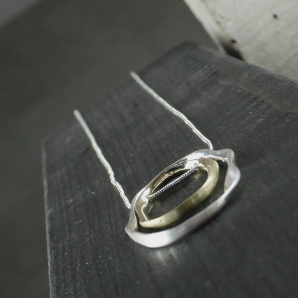 Elysian Adjustable 2-Tone Necklace-Nook & Cranny Gift Store-2019 National Gift Store Of The Year-Ireland-Gift Shop